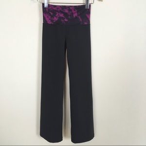 Lululemon Groove Pant Black High Rise Flare